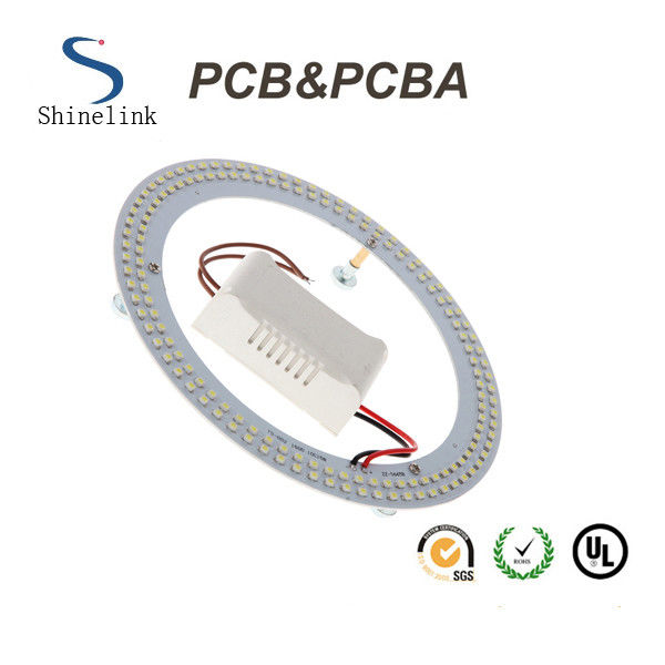 1.6mm Aluminum PCB assembly for LED lighting with lead-free HASL